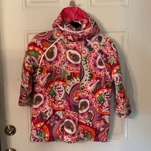 Hanna Andersson Paisley Hooded Coat